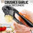Zulay Kitchen Premium Garlic Press Set - With Silicone Garlic Peeler & Brush-112727923