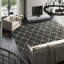 Archloop Geometric Area Rug in Gray/White/Yellow-40705930