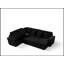 Canapé d'angle en velours côtelé ultra doux en forme de U de 103 pouces avec rangement et lit gigogne, table basse d'angle avec porte-gobelet et port USB