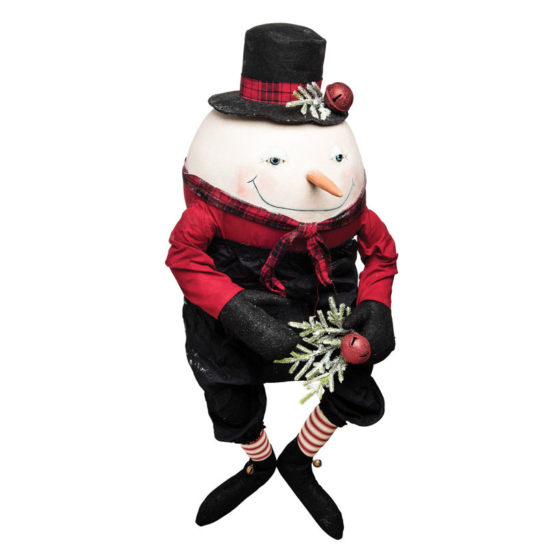 Figurine de poupée Abercrombie Snowman Joe Spencer Gathered Traditions