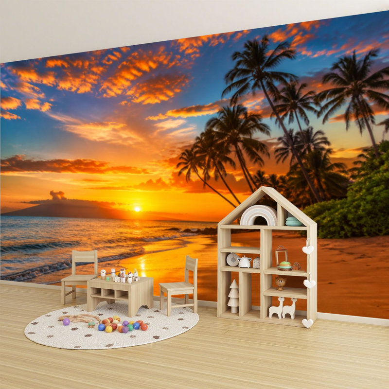 Papier peint adhésif auto-adhésif moderne pour la chambre à coucher Peel and Stick L 69 "x l 96"
