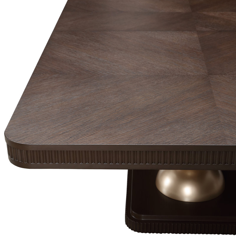 West Kensington Rectangular Dining Table, Espresso Wood