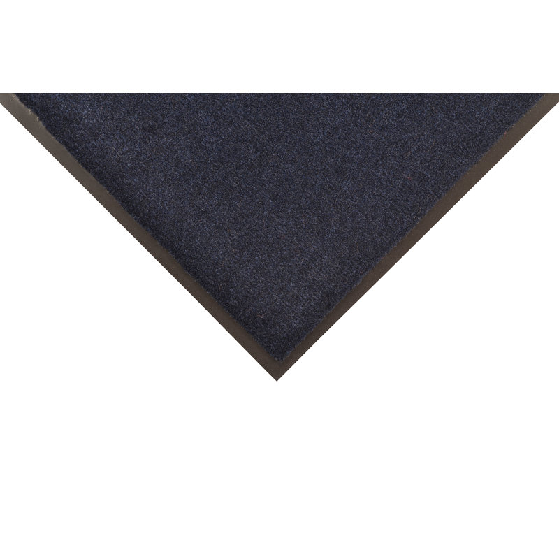 Candance Non-Slip Indoor Doormat, Runner 3' x 10', Navy Blue