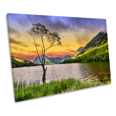 Buttermere Lake District - Wrapped Canvas Print