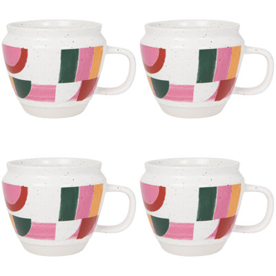 Set of 4 Mug Formation Prism