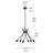 Gadberry 6 - Light Dimmable Bulb Chandelier-377829807