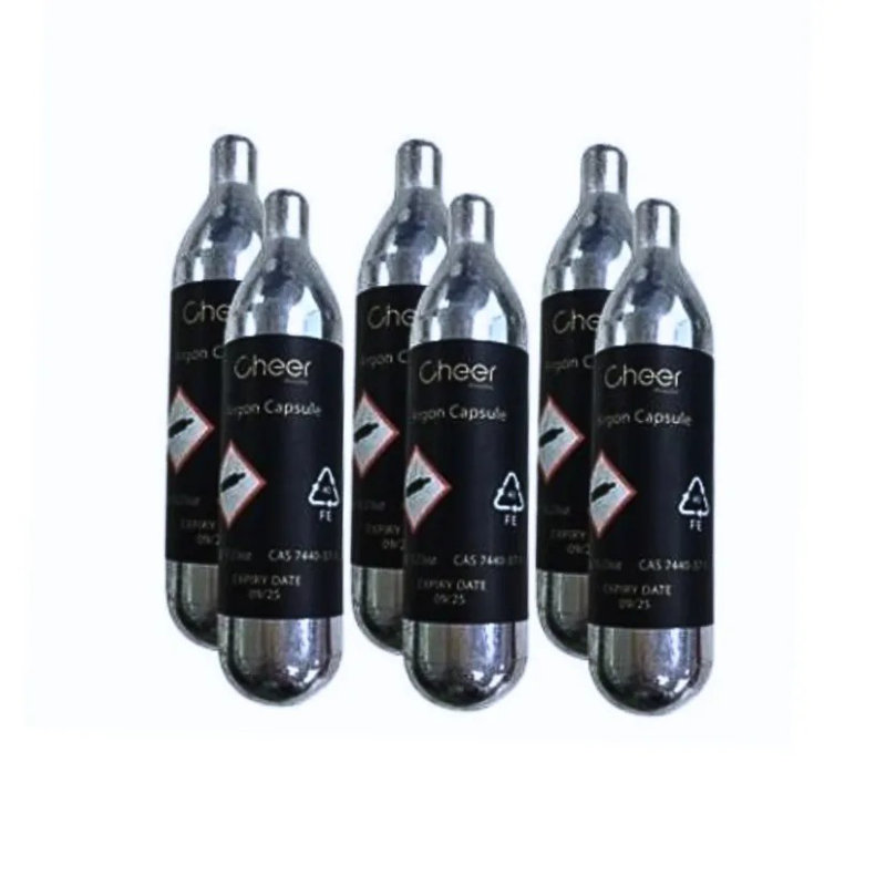 Wine Enthusiast x Cheer Moda Argon Capsules (Set of 6)