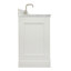 Ensemble de meuble-lavabo simple 61 po Abshire-93359272