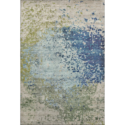Premium Machine Washable Lubbers AMF1737 Modern Rug