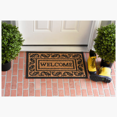 Tapis d'entrée antidérapant Arizona Border Welcome 30 po x 18 po