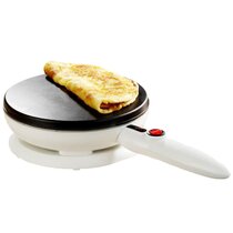 Lumme Crepe Maker - Nonstick 12-inch Breakfast Griddle Hot Plate Cooktop  with Adjustable Temperature Control and LED Indicator Light, Includes  Wooden Spatula and Batter Spreader. 