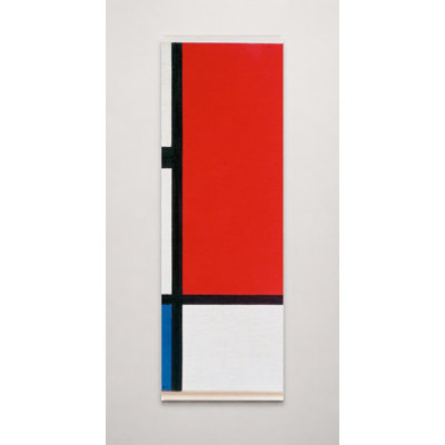 Composition II en rouge, bleu et jaune (1930) - art mural sur toile