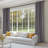 Cadnite 50" W Thermal 100% Blackout Linen Textured Curtain Panels-718107619-709144666
