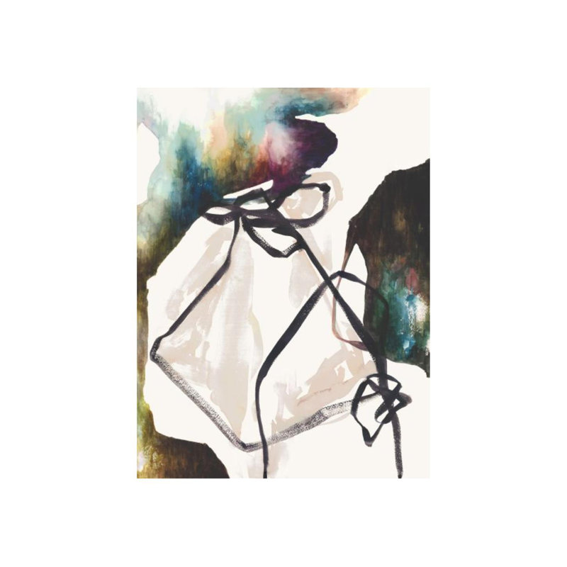 «Dark Strings I» par Sara Brown - impression, H 63 po x l 47 po x P 1,5 po, Extérieur