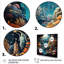 «Coral Mistic Underwater Kingdom I - Fantasy», art mural-111877660-191993556