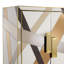 Chambeige Glass Bar Cabinet
