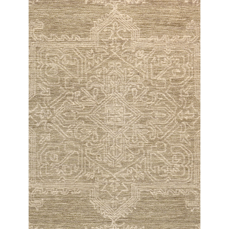 Modern Green/Ivory Area Rug