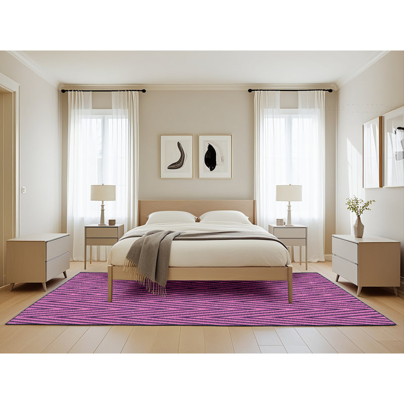 Washable Indoor Rug, Rectangle 5' x 8'
