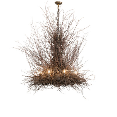 42" Wide Iviana 8 Light Chandelier