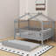 Lit double en bois avec lit gigogne-2080925537-2080925542