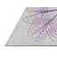 Tapis de zone mauve à motifs-193288738