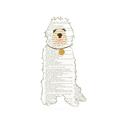 «Dog» par Paper Cutz - impression