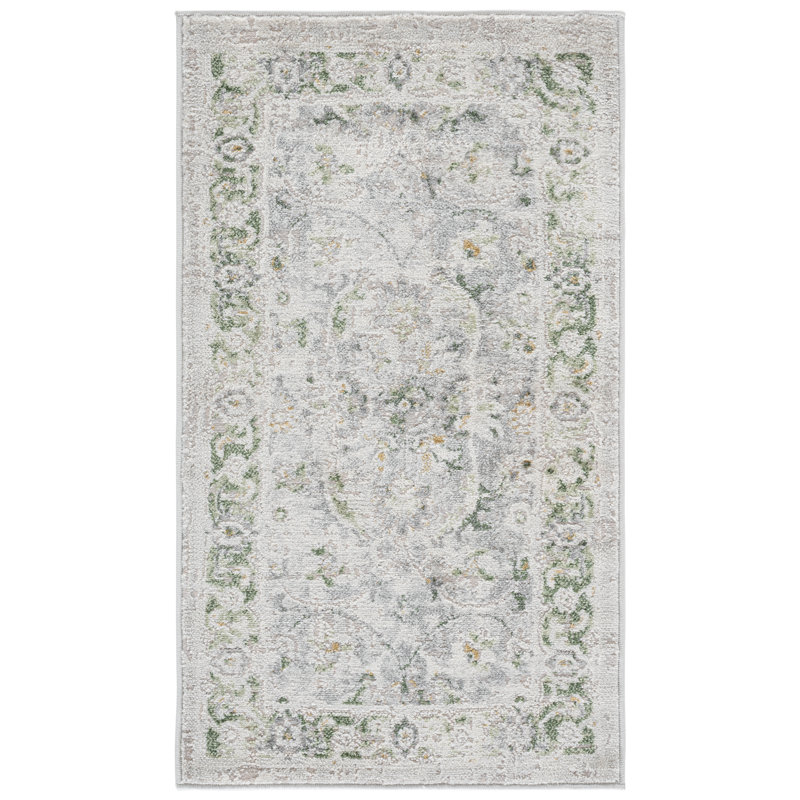 Tapis beige / vert Palma 326, Rectangle 2 pi 2 po x 3 pi 9 po