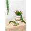 Tige en fausse perle 27 brins 27,2 x 3,5 x 2 po - vert foncé, paquet de 4
