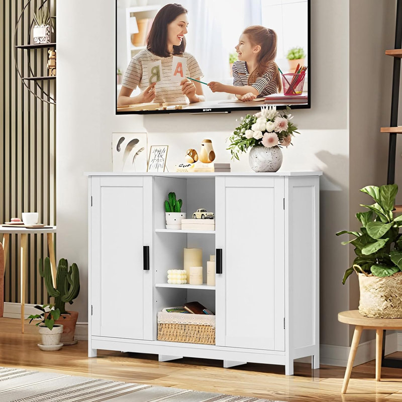 Ferrina Bathroom Cabinet, White