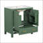 Single Bathroom Vanity with Ceramic Top