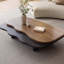 Table basse en bois massif de style Wabi-sabi-4659974