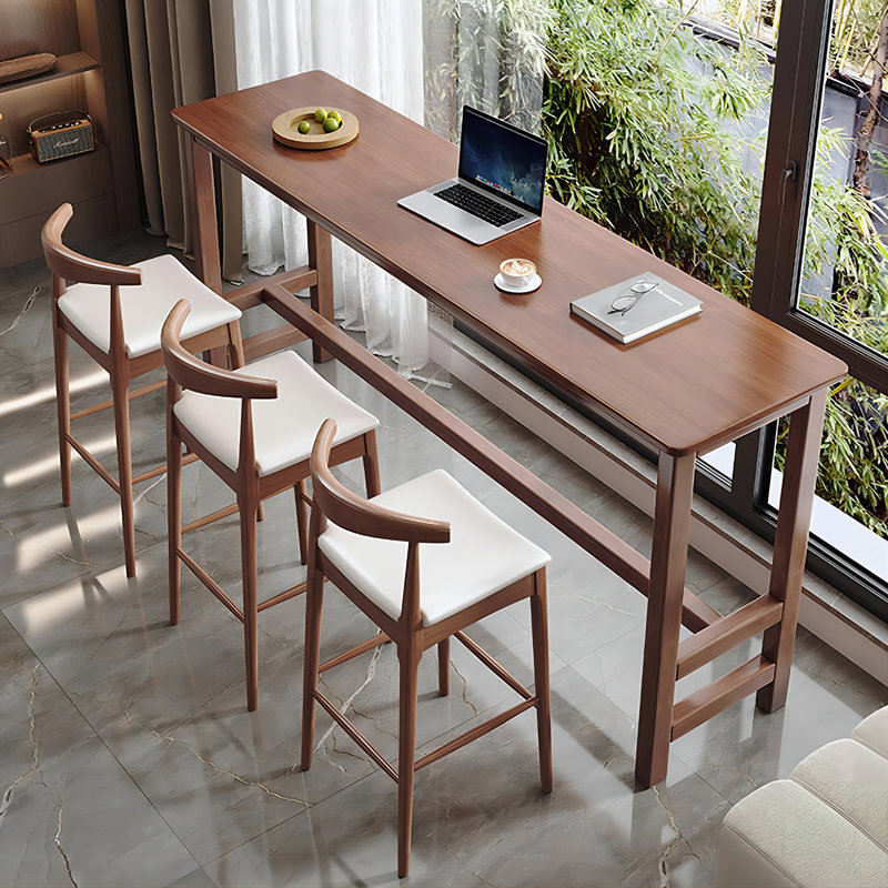 Larrera 62.99'' Solid Wood Bar Set