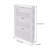 3-Layer White Modern Tipping Shoe Cabinet-1254794643