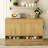 Sideboard With 3 Drawers And 2 Cabinets-1421580930