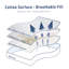 Surmatelas Sunflower Loft en duvet synthétique, format California King, convient aux matelas jusqu'à 56 cm (22 pouces), certifié OEKO-TEX.-1084126448