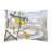  Winter Eurasian Tit Fabric Indoor/Outdoor Throw Pillow