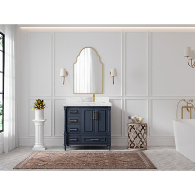 Ensemble de meuble-lavabo simple 36 po Aberdeen