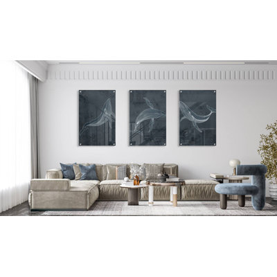 " Whales " 3 - Pieces