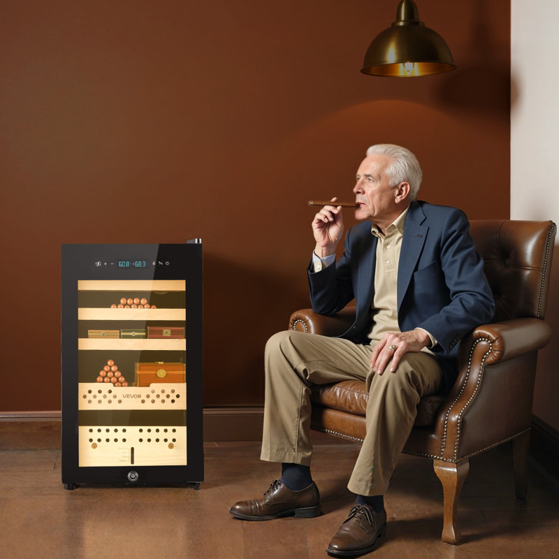 Armoire à cigares 70L avec refroidisseur à compresseur
