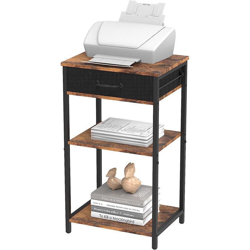 Table de chevet Rizal, Brun