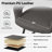 26" Faux Leather Counter Height Swivel Bar Stools-909672302-923409147