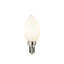 Visual Comfort & Co. LED Torpedo shape 4W 2700K Soft White E12 Candelabra base Frosted light bulb-18038068