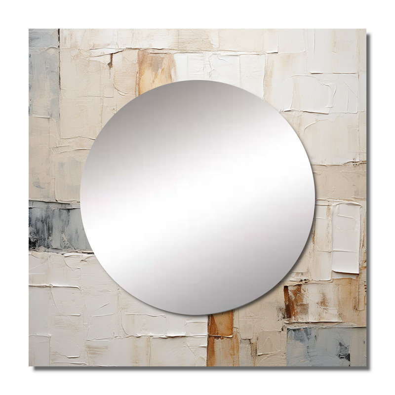 Lichter - miroir mural scandinave pour salle de bain, 23 po x 23 po
