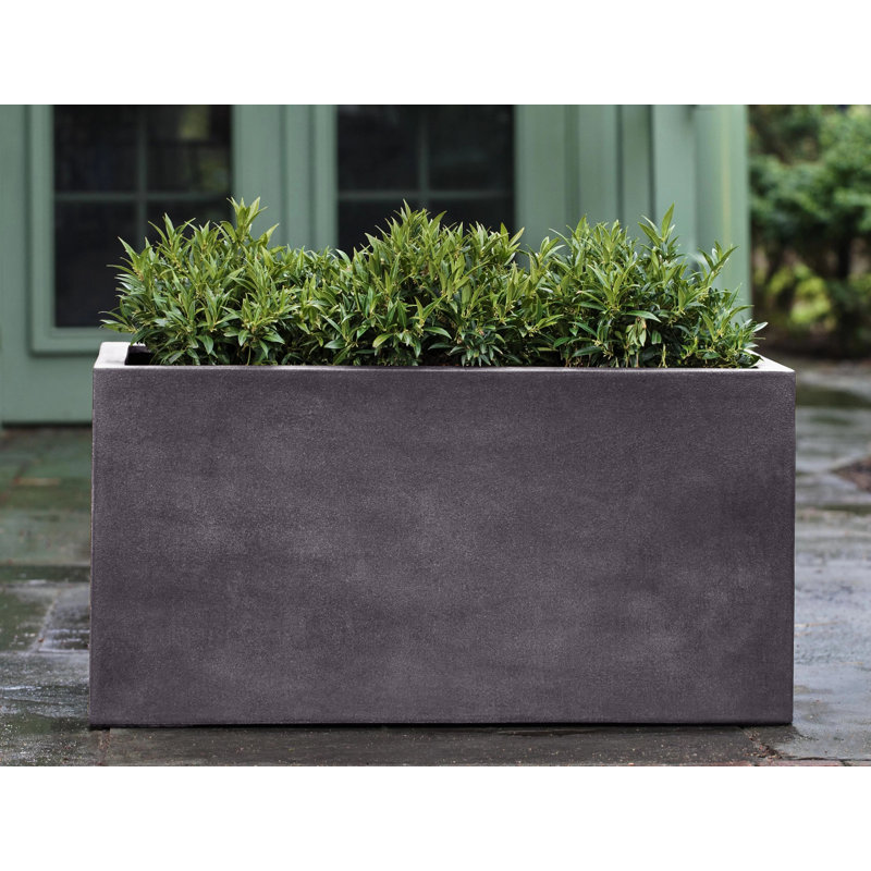 Sandal Handmade Planter, Lead Lite, 8" H x 24" W x 8" D