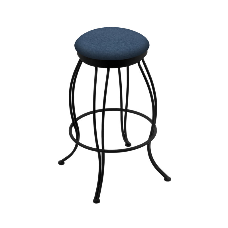 3000 Georgian Swivel Bar Stool, Vinyl-Rein Bay