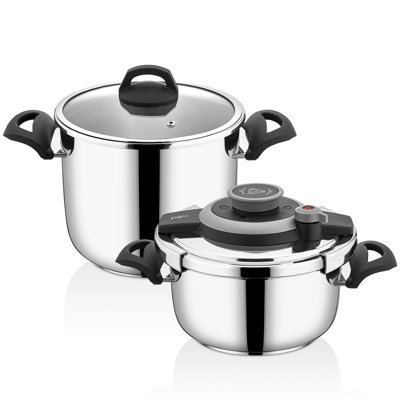 4 - Piece Stainless Steel Cookware Set