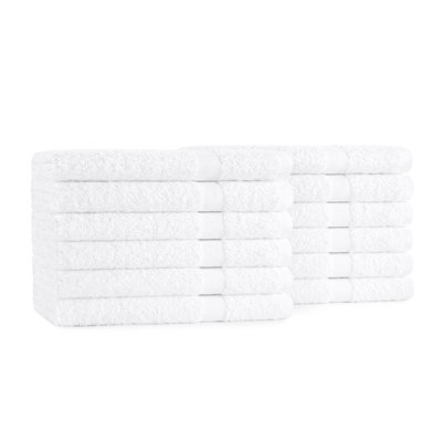 Admiral Hand Towel 16x27 White (12/Pack)