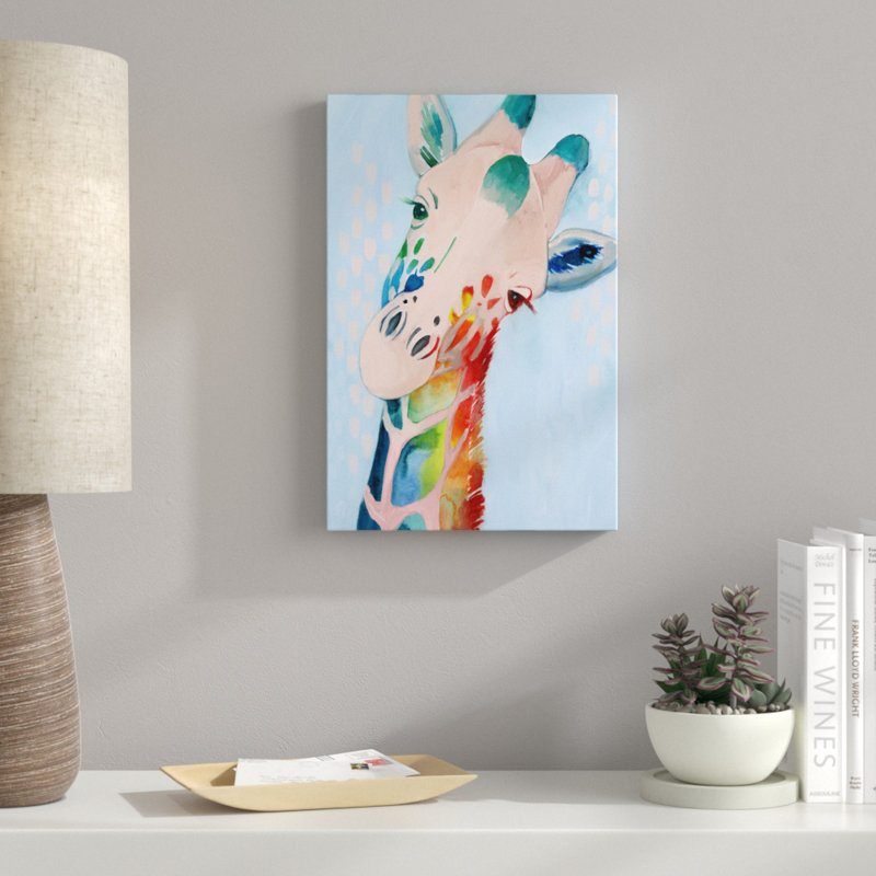 Jungle Spectrum II by Grace Popp - Painting on Canvas, 46cm H x 30cm W, Wrapped Canvas