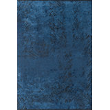Rapture Blue/Black Abstract Luxury Area Rug