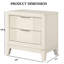 Mobilier de chambre à coucher style transitionnel 1pc